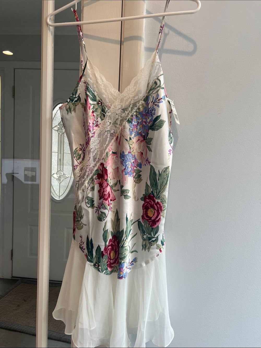 Amelia’s Lingerie Vintage Floral Pink Nightgown slip NWT